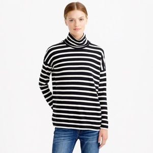 Women’s deck-striped turtleneck